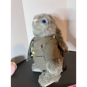 Hares Snuggle Bunny Plush Vintage 1983 North American Bear Co 12" Stuffed Animal